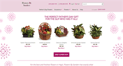 Desktop Screenshot of flowersbysanders.com